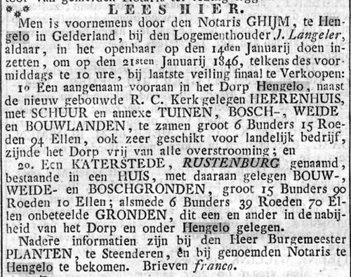 1846 Oprechte Haarlemsche Courant